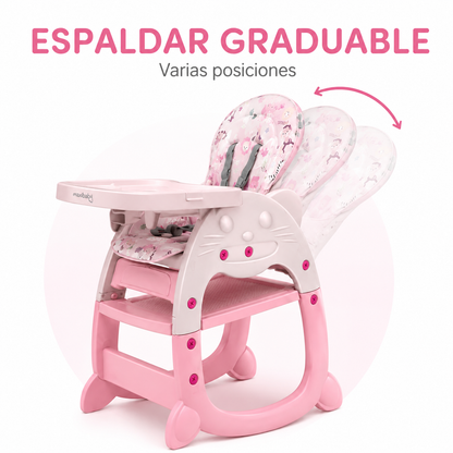Comedor Escritorio Tower 2 en 1 con Bluetooth y Juego Didáctico Lego