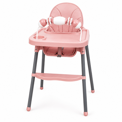 Silla Comedor para Bebé Sirius con Bandeja y Juguete Frontal
