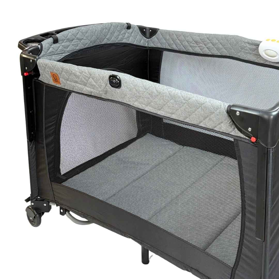 Corral Cuna Colecho Silver De Lujo Maxibaby