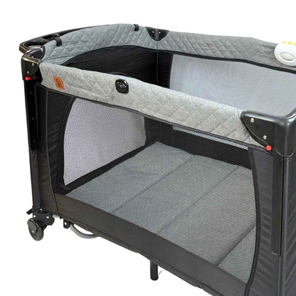 Corral Cuna Colecho Silver De Lujo Maxibaby