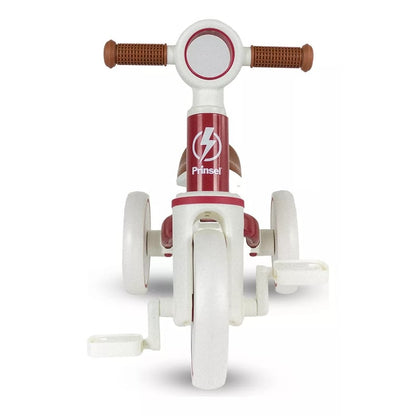 Bicicleta De Impulso Balance Convertible En Triciclo Forza Prinsel Roja