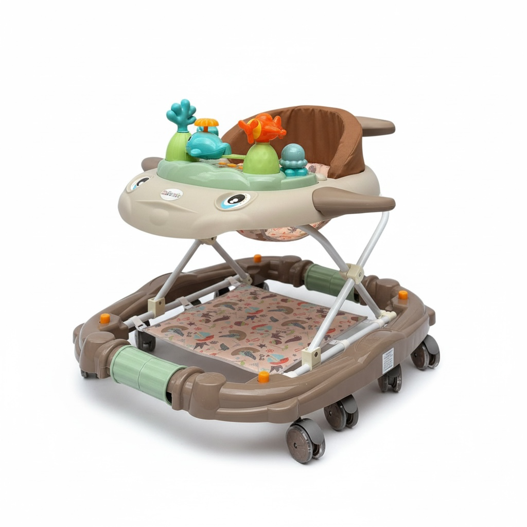 Caminador Mecedora De Lujo Delfin 4 En 1
