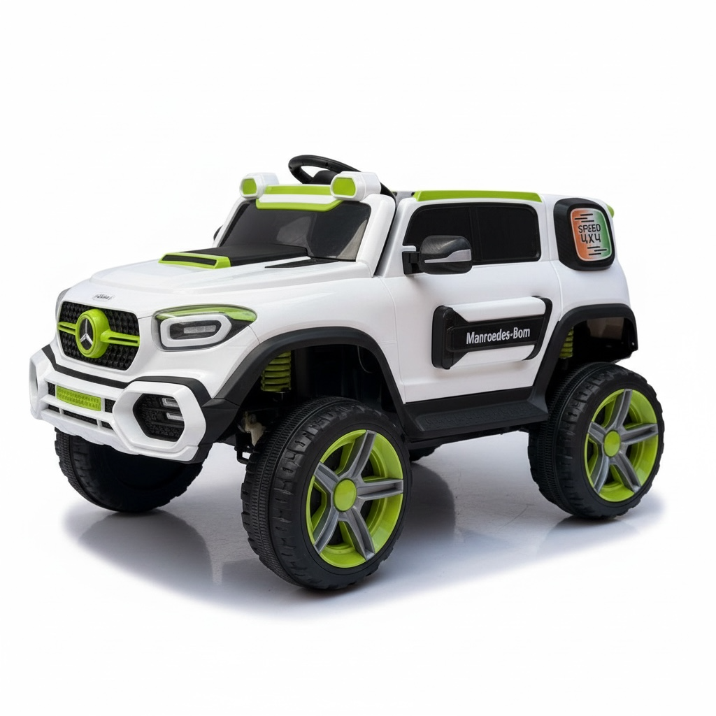 Carro Eléctrico Mercedes 2 Puestos Llantas En Goma y Control Remoto Maxibaby
