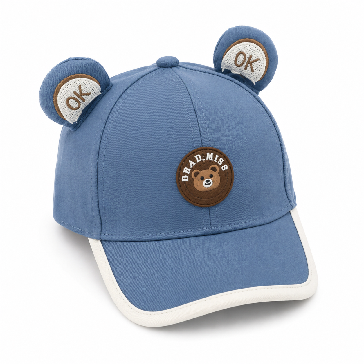 Gorra para Bebé con Orejitas de Osito | 6 a 36 Meses