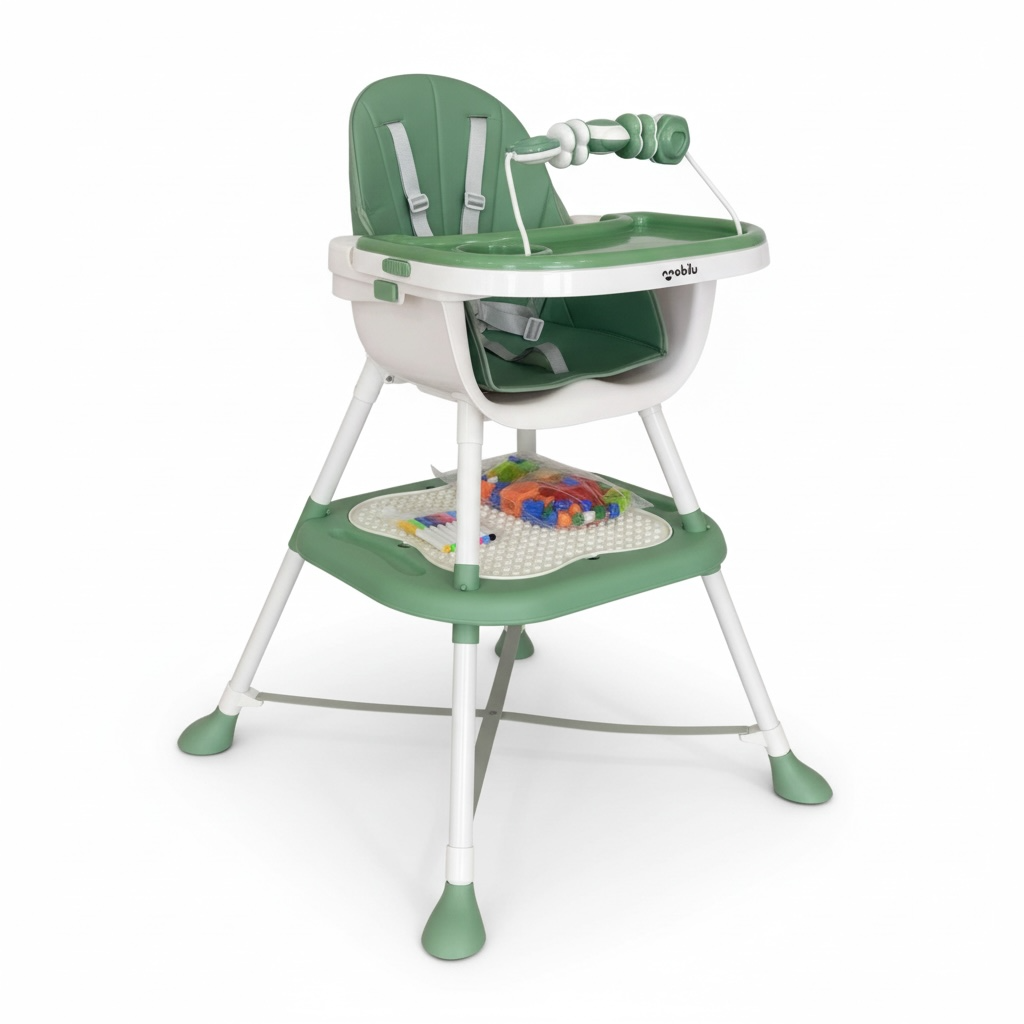Silla Comedor 6 en 1 Multifuncional Escritorio Con Fichas Lego ANS 908