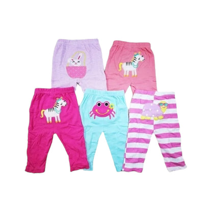 Estuche x 5 Pantalones Bordados Carter’s Niña