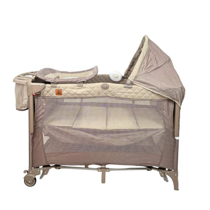 Corral Cuna Colecho Silver De Lujo Maxibaby