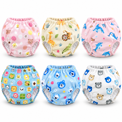 🧸 Pañal Reutilizable Tipo Calzoncito para Bebé | Cómodo, Lavable y con Diseños Adorables 💕