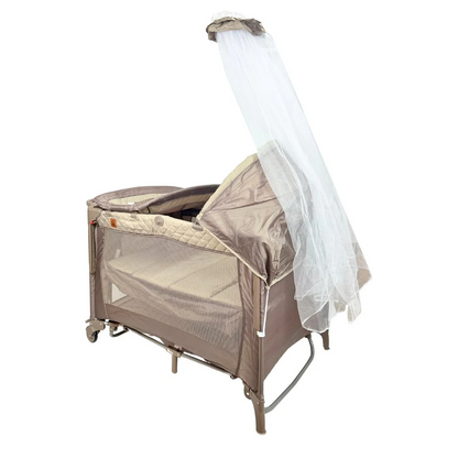 Corral Cuna Colecho Silver De Lujo Maxibaby