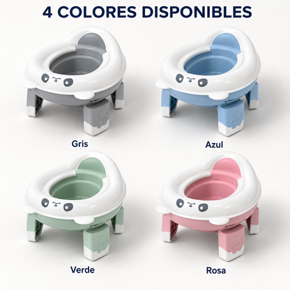 Vasenilla Portátil Plegable para Bebé con Bolsas y Tula