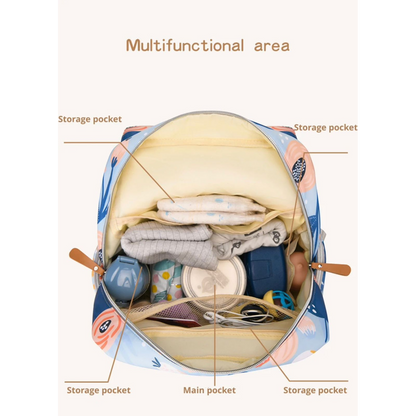 Pañalera Multifuncional Estampada