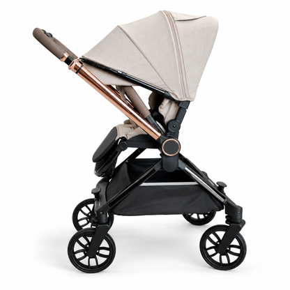 Coche Capri Con Mango Reversible  Kidilo y Pañalera Premium Marca Kidilo