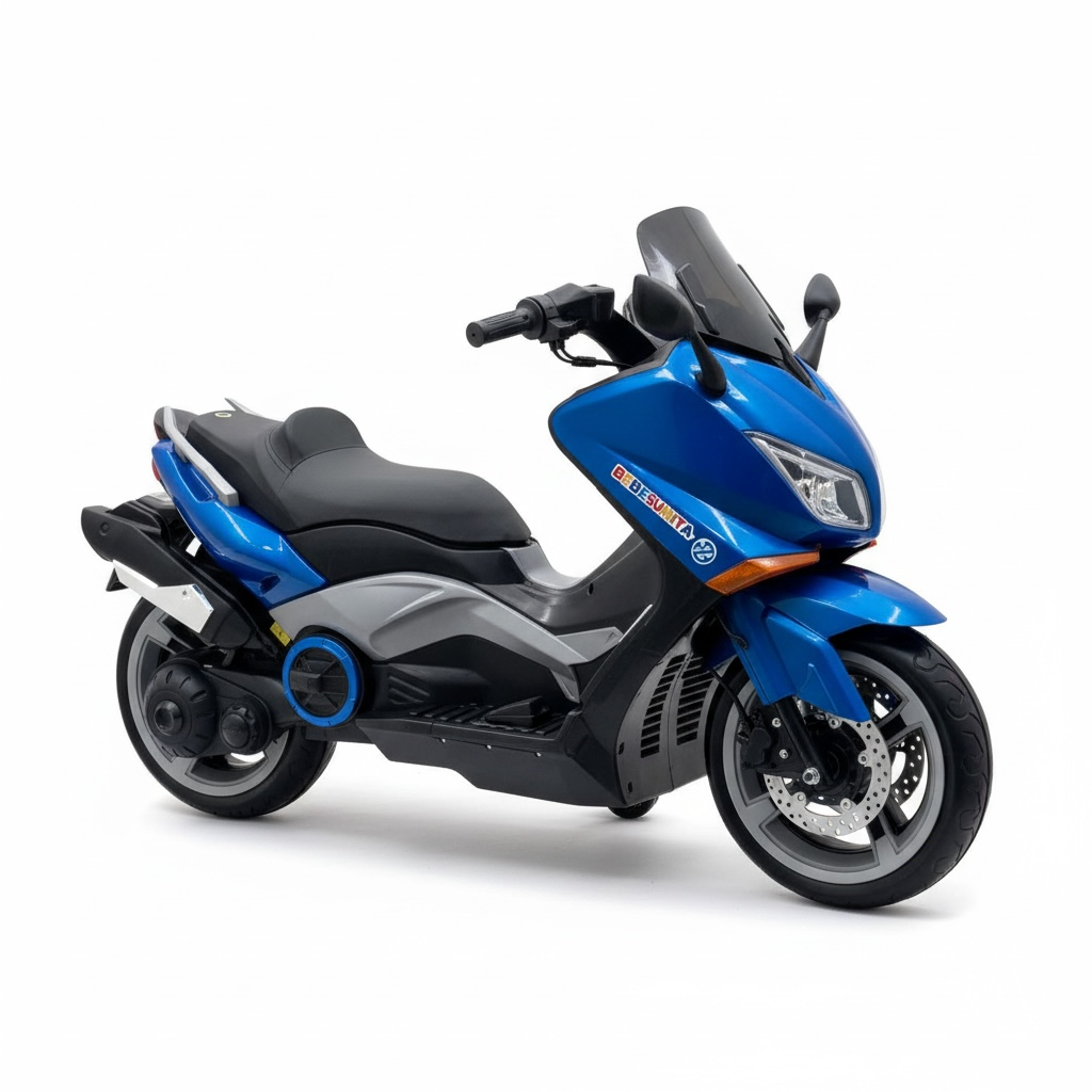 Moto Eléctrica Nmax 12 V Con Llantas En Goma 3 a 7 años