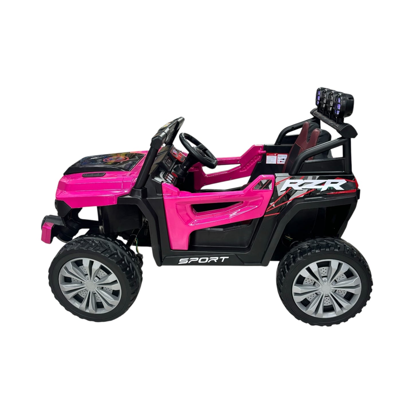 Carro Jeep Electrico 150 Con Llanta en Goma, Control Remoto y 4 Motores
