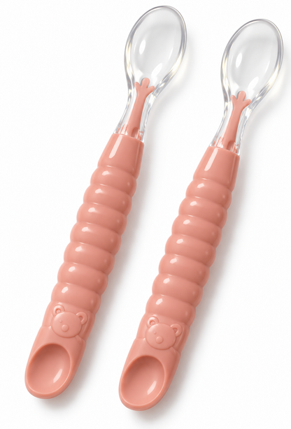 Set de 2 cucharas de doble uso para bebé