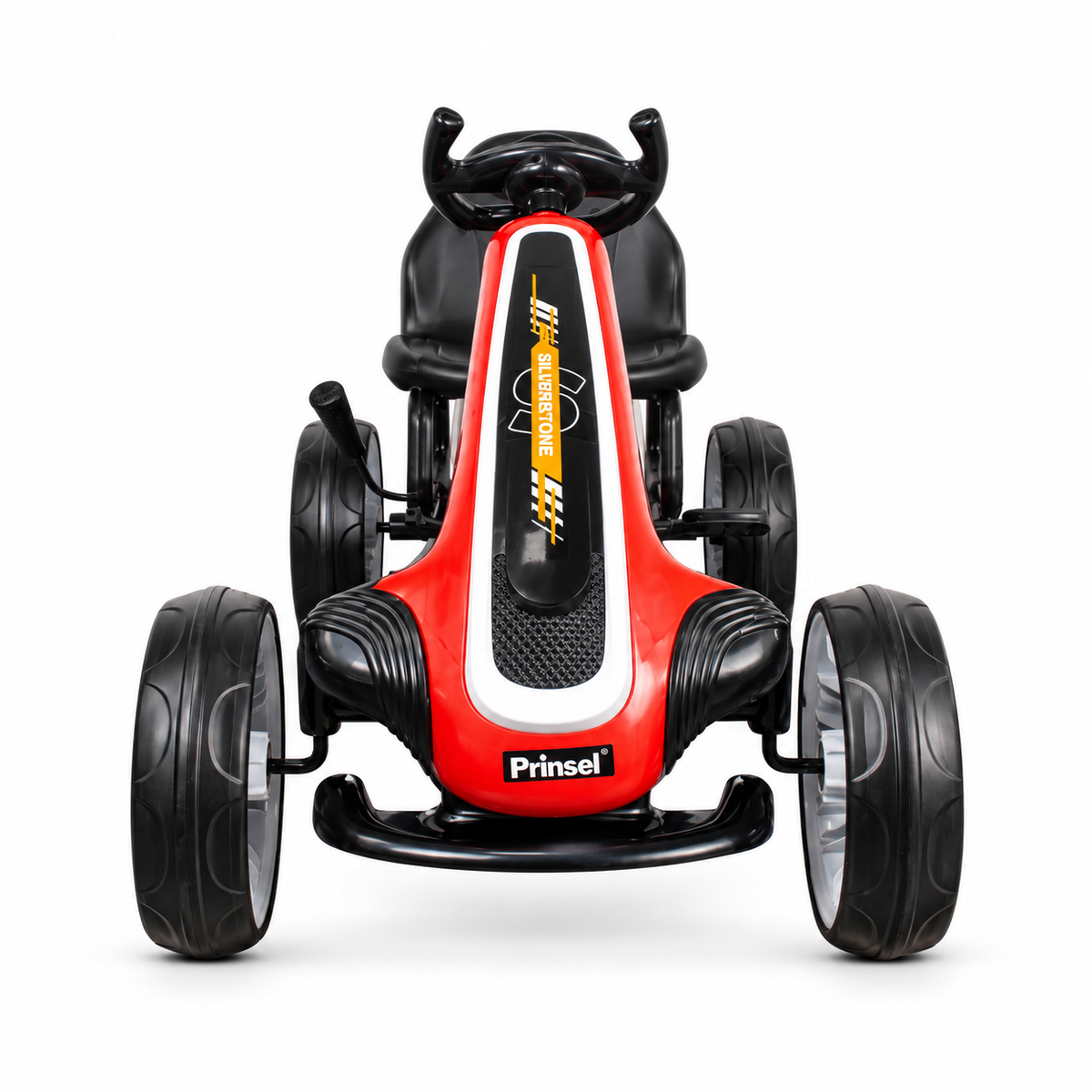 Go Kart De Pedales Silverstone Prinsel Rojo