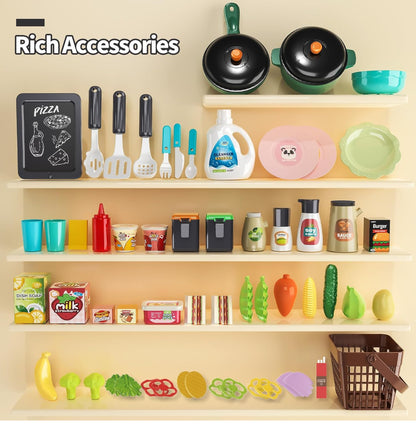 Cocina Infantil 63 Piezas Altura 80 Cms