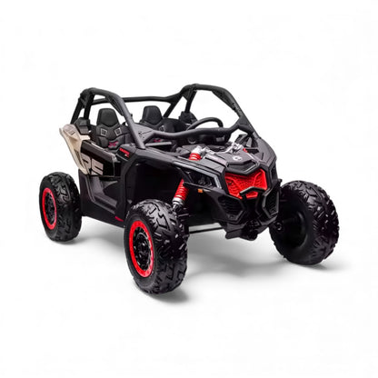 Carro Eléctrico Super Can-am Maverick 4x4 Con Control Remoto 5 Motores Licenciado 24 Voltios