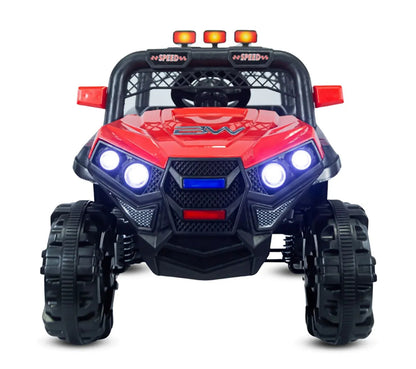 Carro Eléctrico Qatar Rojo 12 V Con Control Remoto Prinsel