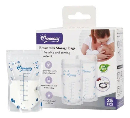 Bolsas Recolectoras De Leche x 25 Unidades Momeasy