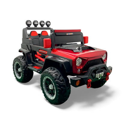 Carro 4x4 X15A Montero Con Llantas en Goma, Luces En Las Ruedas y Control Remoto