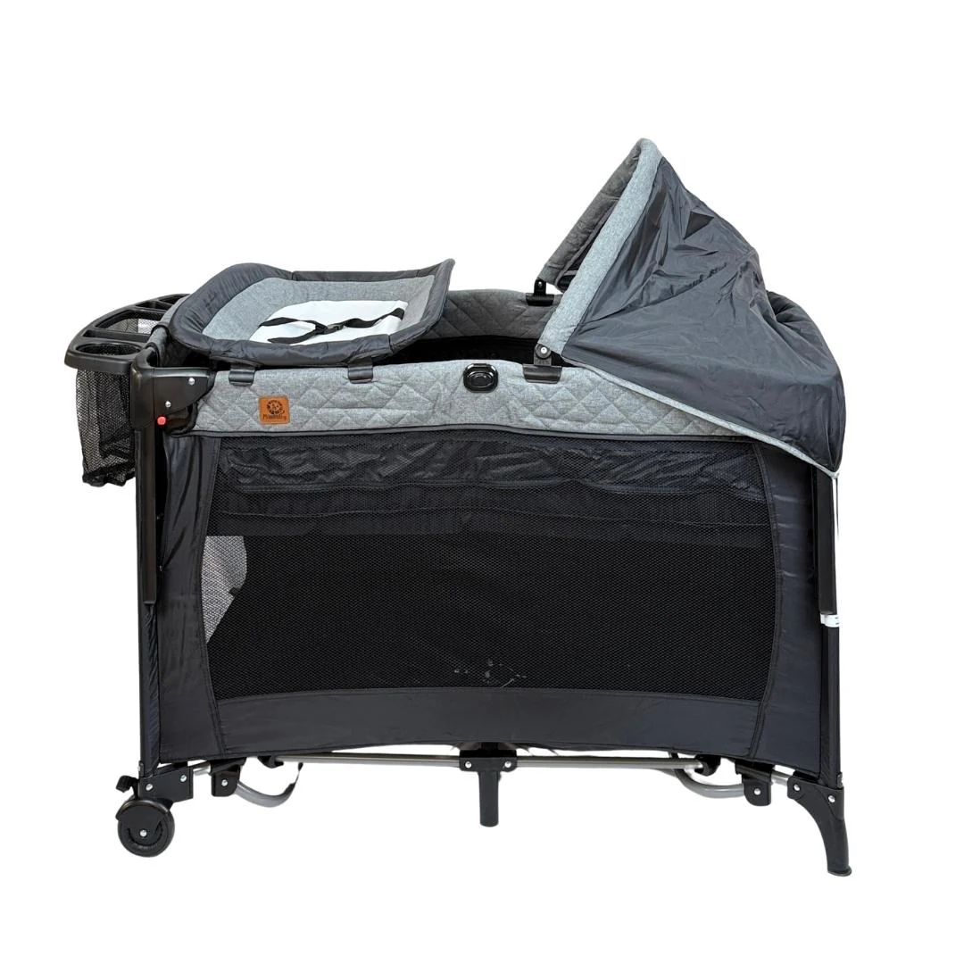 Corral Cuna Colecho Silver De Lujo Maxibaby