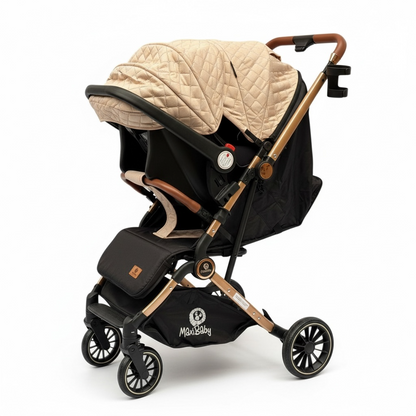 Coche Maleta Con Portabebe Y Mango Reversible Boston