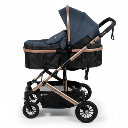 Coche Cuna Tipo Moisés Ebaby 147-1 Confort