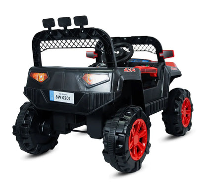 Carro Eléctrico Qatar Rojo 12 V Con Control Remoto Prinsel