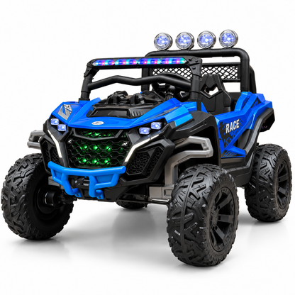 Carro Buggy Race 2 Puestos Con Llantas En Goma y Control Remoto Maxibaby