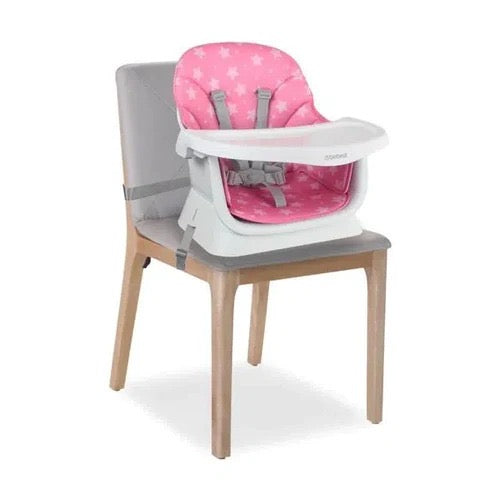 Silla Comedor Baby Elite Dinner 5 en 1 Bebesit Rosado