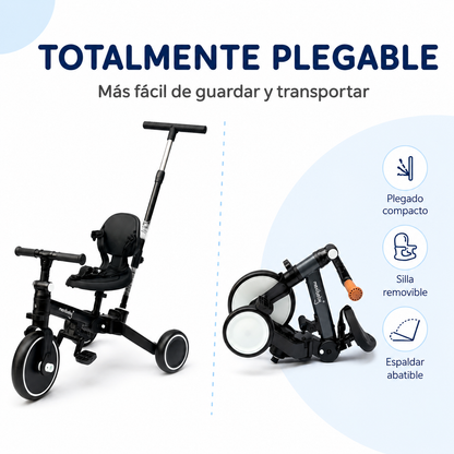 Bici Triciclo 5 en 1 Ryder Plegable y Dirigible Maxibaby