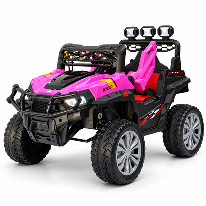 Carro Buggy Eléctrico Con Llantas En Goma Y Control Remoto 4x4 Tracker Maxibaby