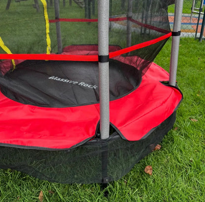 Trampolín Beincolin Infantil 1.40 m con Malla de Seguridad y 36 Resortes