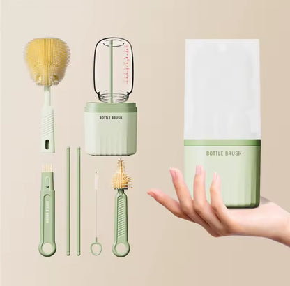 Juego De Cepillos Para Lavar Biberones  6 en 1