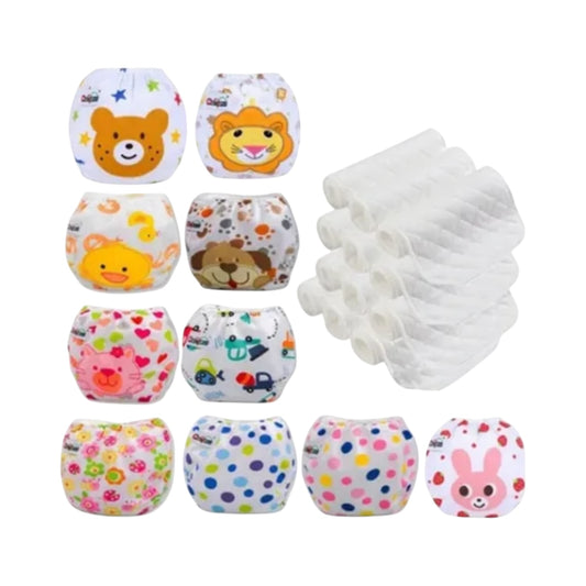 Pañal Ecológico de Tela Reutilizables Bebe