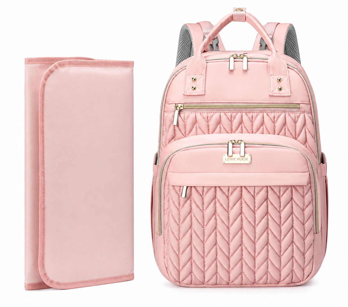 Morral Pañalera para Bebé con Cambiador Impermeable