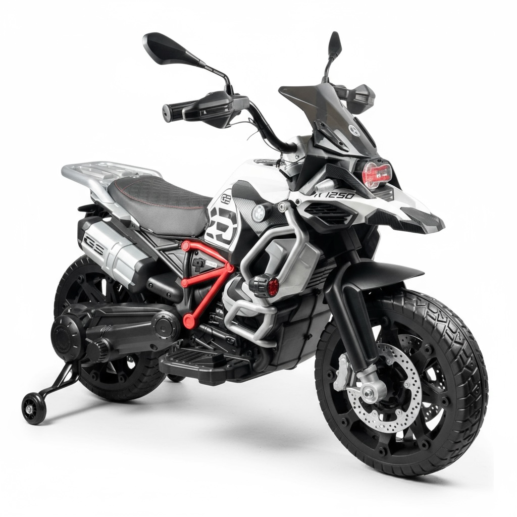 Moto BMW Grande 3 a 7 Años Con Llantas En Goma