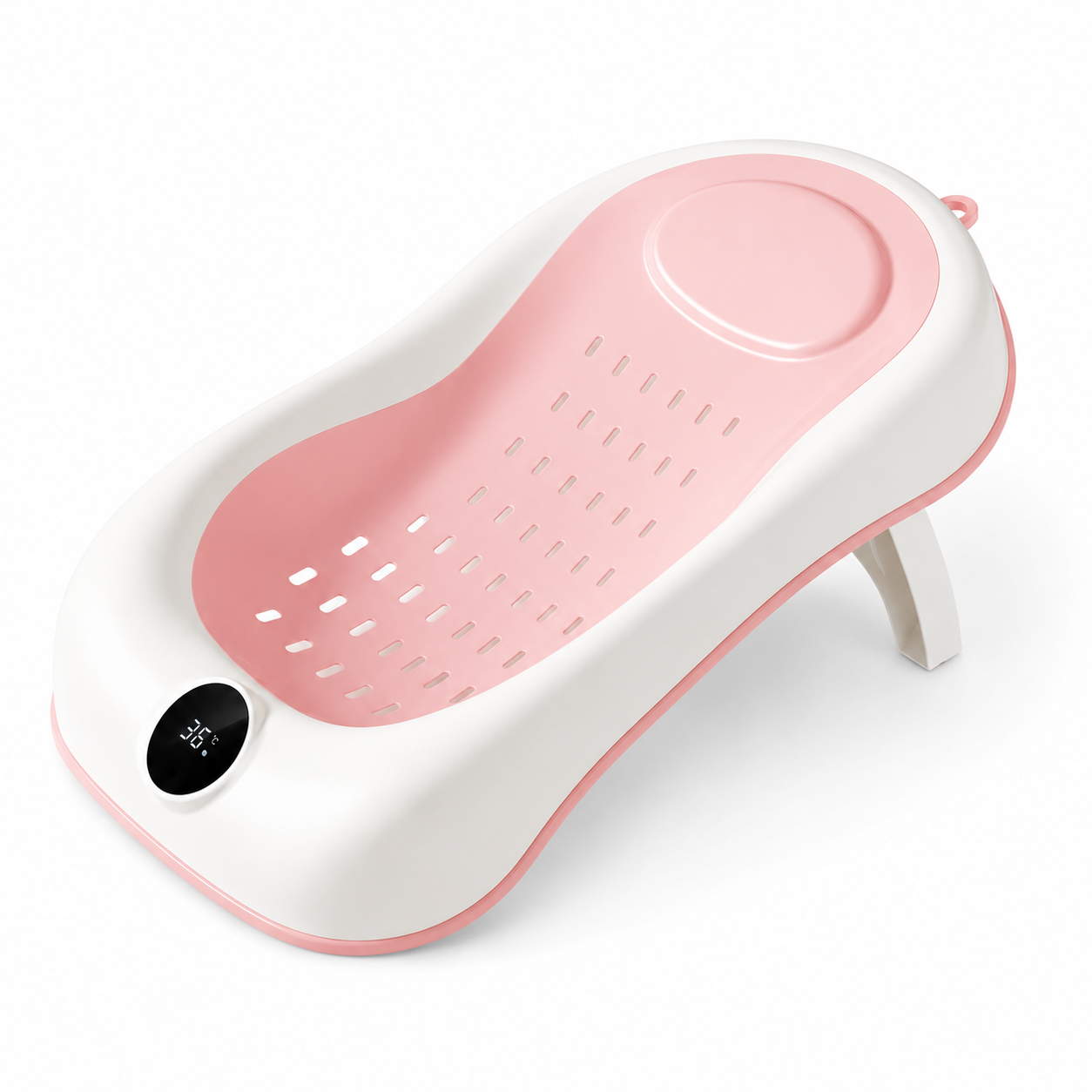 Soporte Para Bañera En Silicona para Bebé con Termómetro Digital