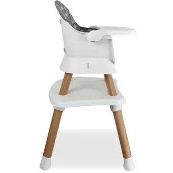 Silla Comedor Baby Elite Dinner 5 en 1 Bebesit Gris
