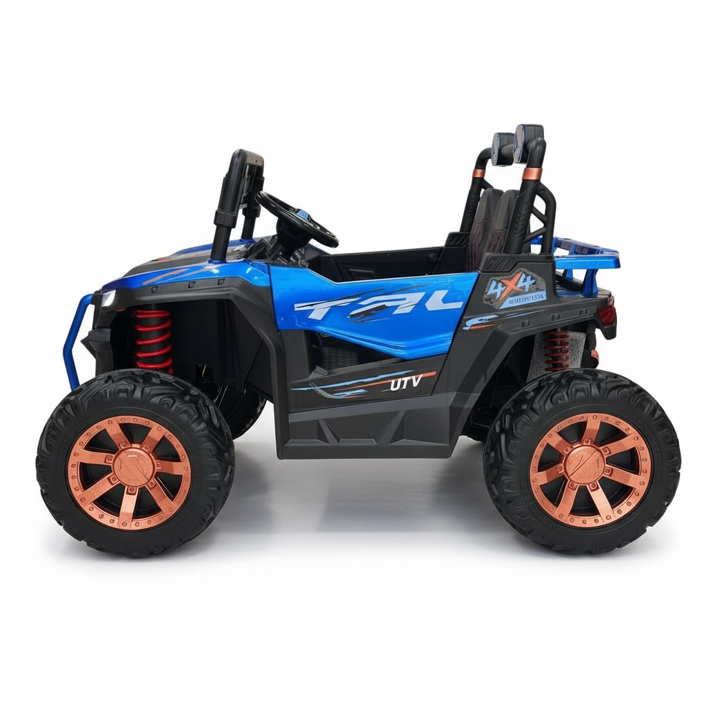 Carro Eléctrico Xtreme 2 Puestos Con Pantalla, Llantas En Goma y Control Remoto