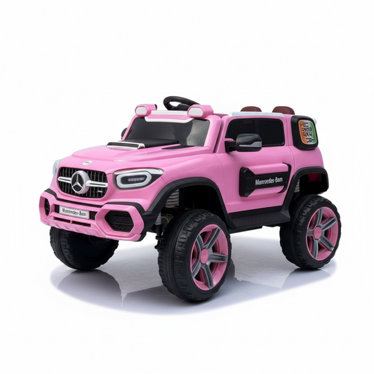 Carro Eléctrico Mercedes 2 Puestos Llantas En Goma y Control Remoto Maxibaby