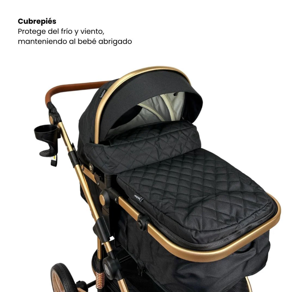 Coche Tipo Moisés Britto Premium Con Guarda Objetos
