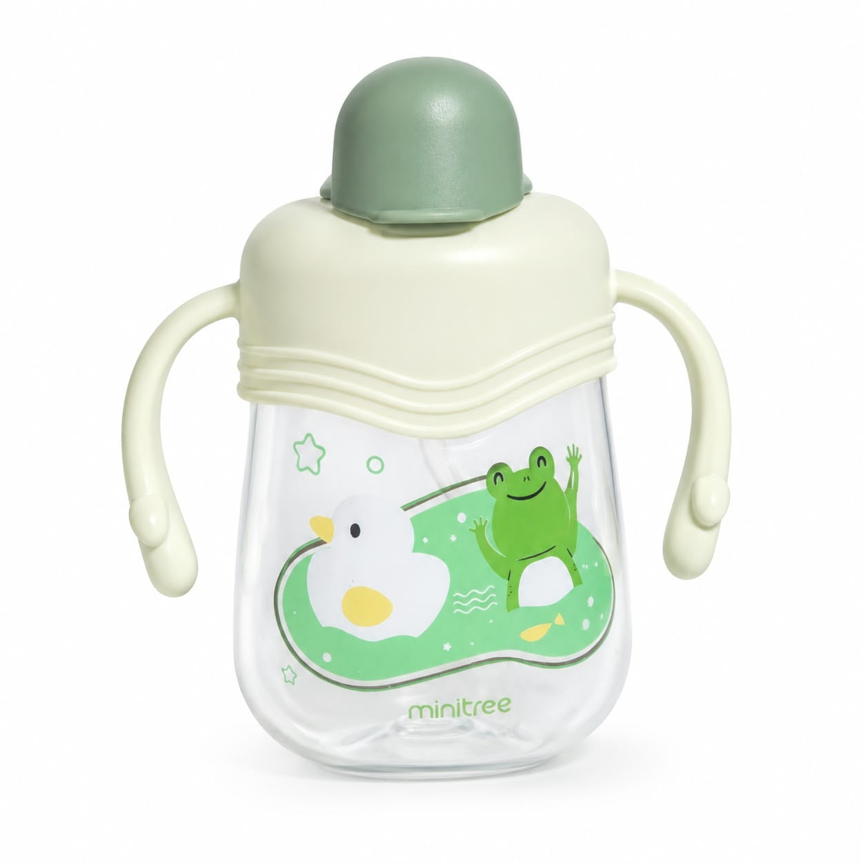 Vaso Entrenador Minitree 270 Ml Boquilla En Silicona y Asas