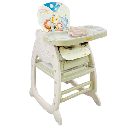 Silla Comedor Escritorio Winnieh Con LEGO, Telas En Cuero, Con Cancha y Plato Incluido