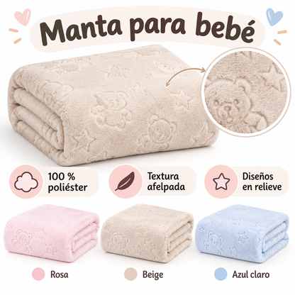 Manta Afelpada para Bebé