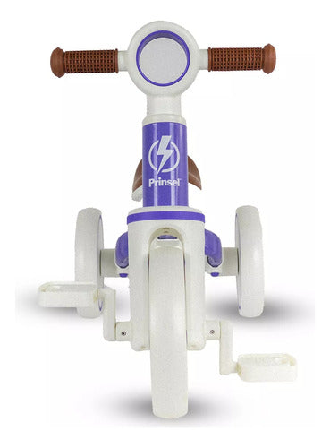 Bicicleta De Impulso Balance Convertible En Triciclo Forza Prinsel Lila