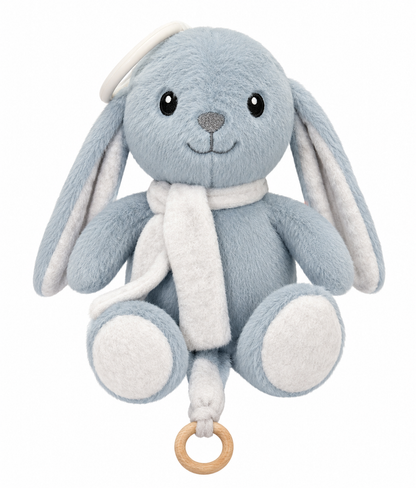 Peluche Musical Conejito para Bebé con Cuerda | 2 Colores