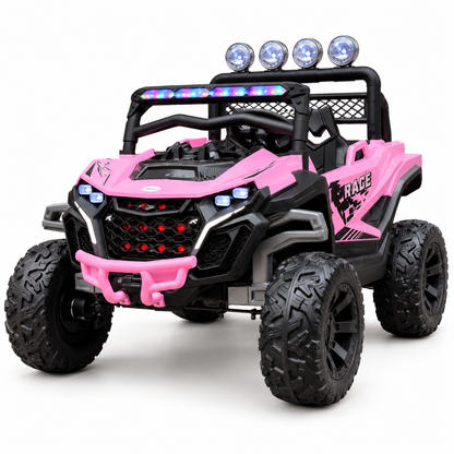 Carro Buggy Race 2 Puestos Con Llantas En Goma y Control Remoto Maxibaby