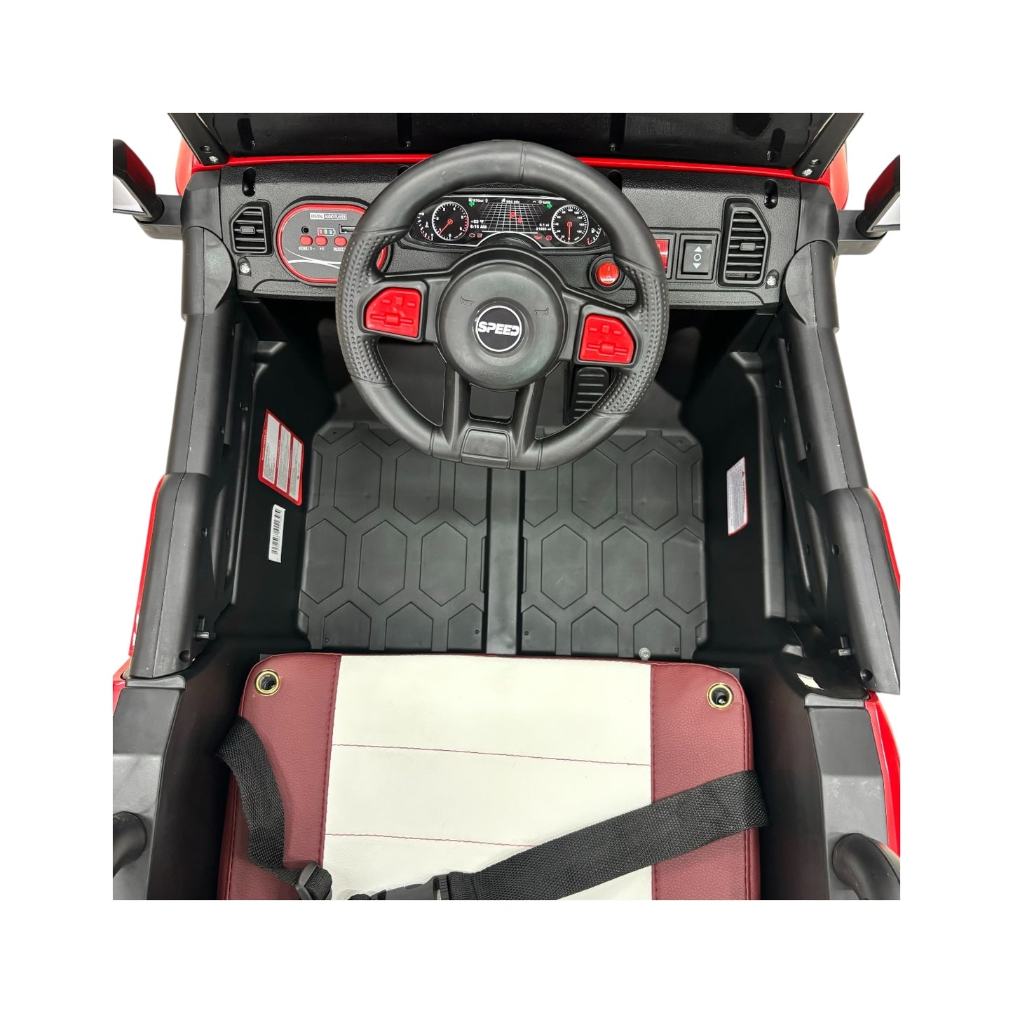 Carro Camioneta Eléctrico Con Llantas En Goma Y Control Remoto 909 4x4